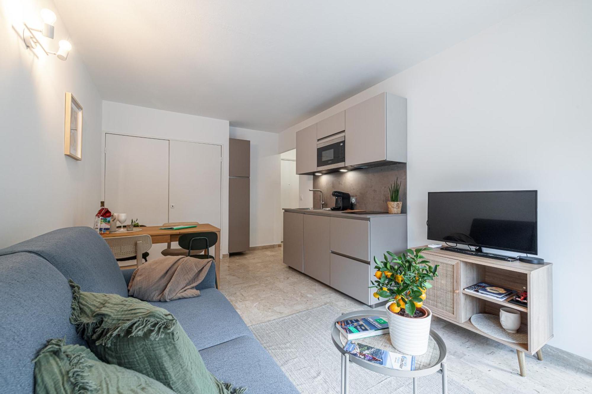 Appartement 2P Renove Avec Terrasse Au Port De Ницца Экстерьер фото