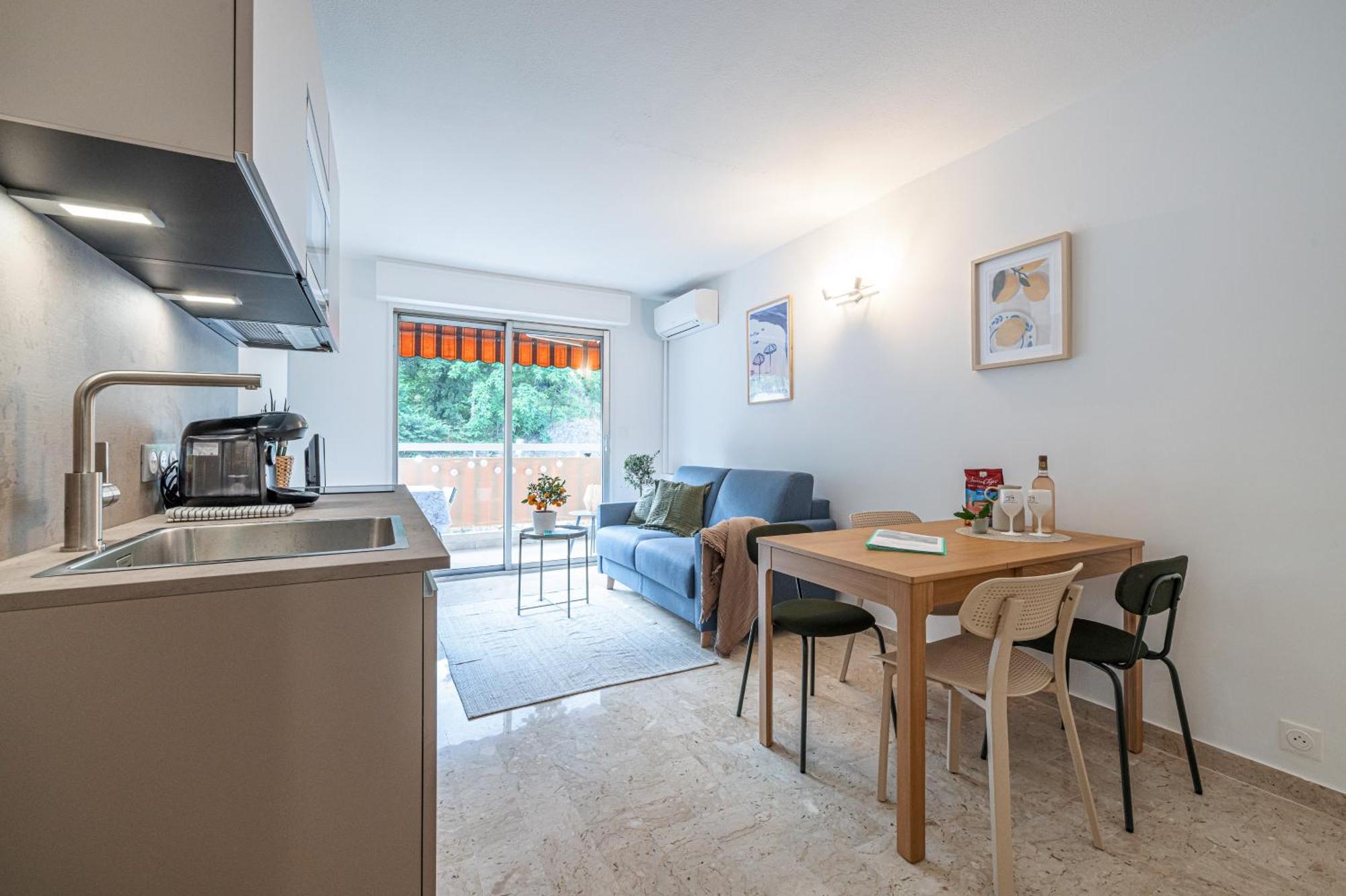 Appartement 2P Renove Avec Terrasse Au Port De Ницца Экстерьер фото