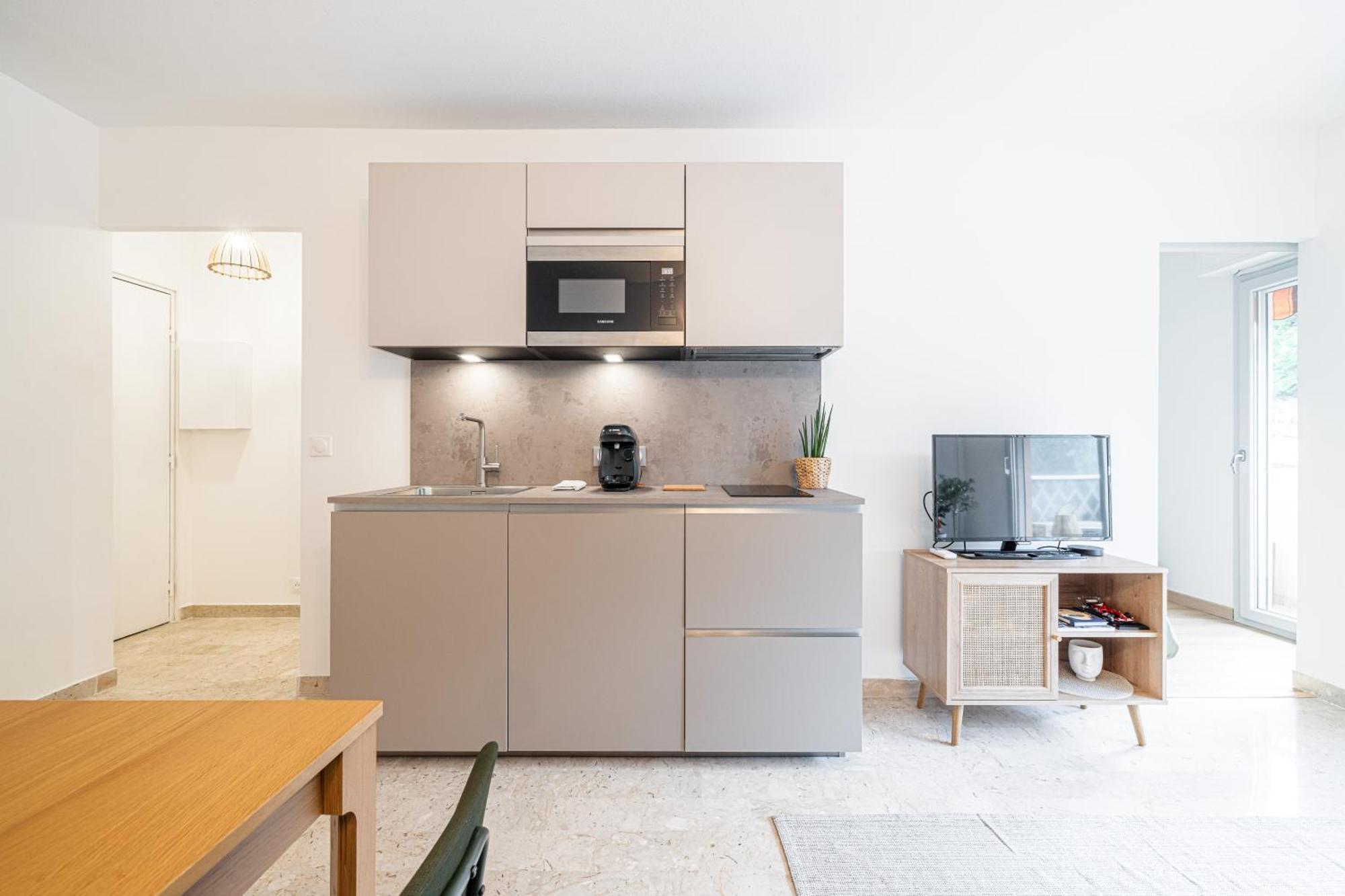 Appartement 2P Renove Avec Terrasse Au Port De Ницца Экстерьер фото